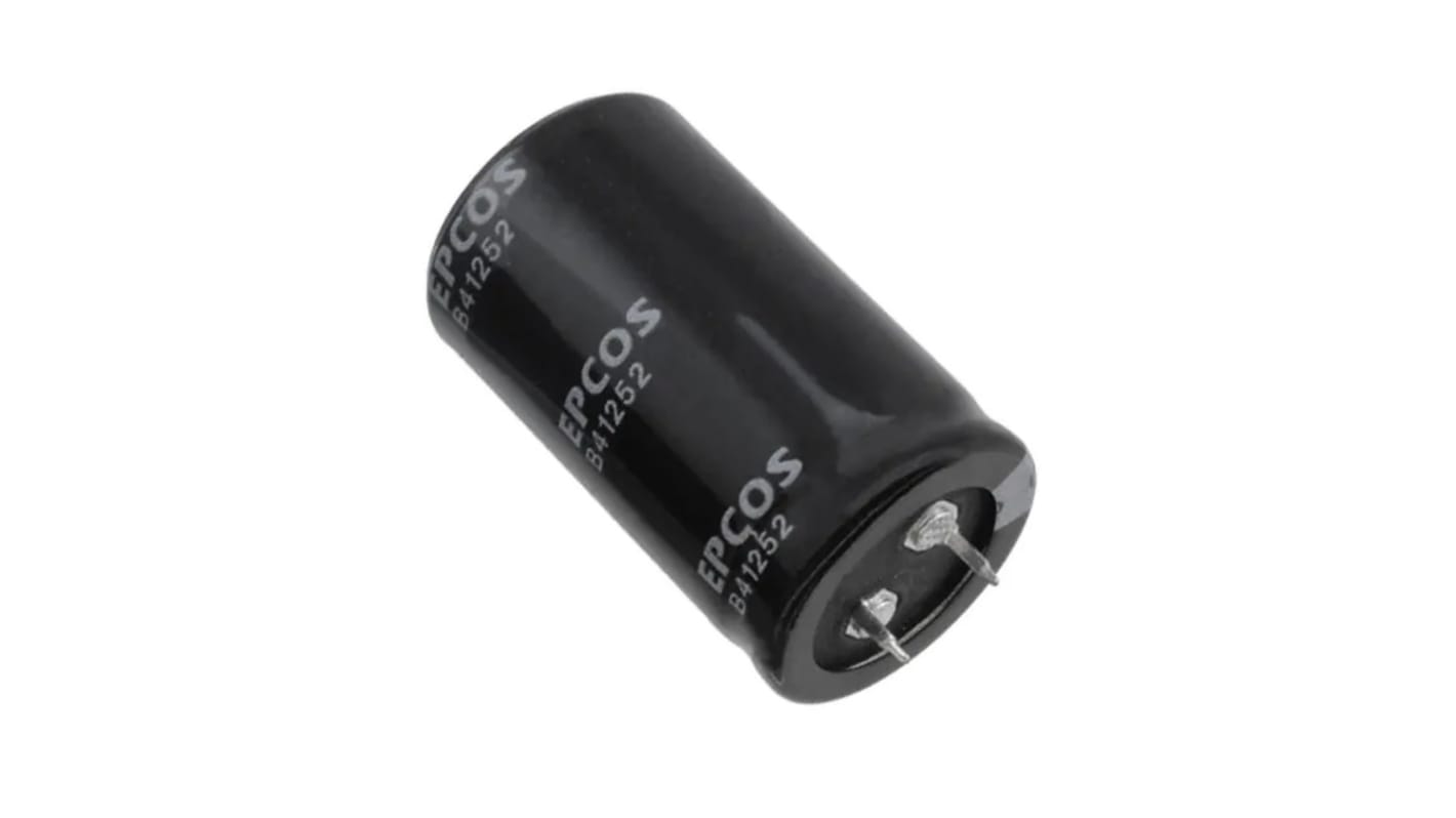 EPCOS Snap-In Aluminium-Elektrolyt Kondensator 10000μF / 50V dc, Ø 30mm x 50mm, bis 105°C