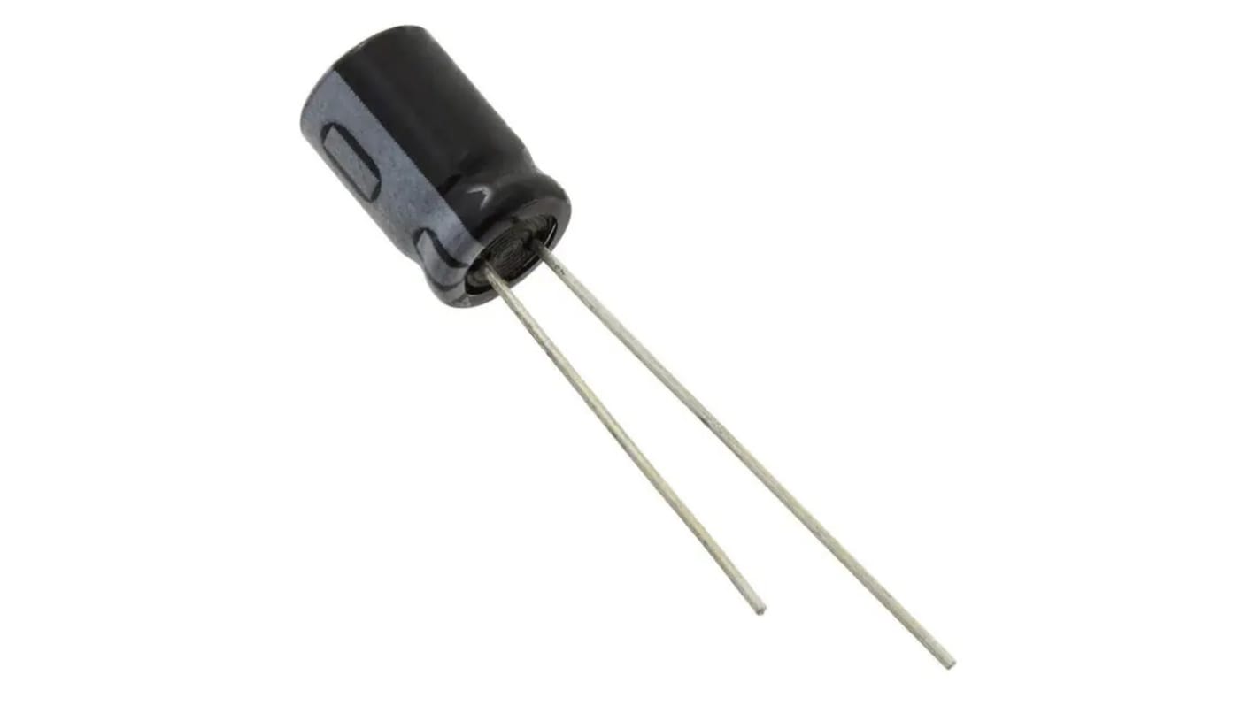 EPCOS 220μF Aluminium Electrolytic Capacitor 50V dc, Radial, Through ...