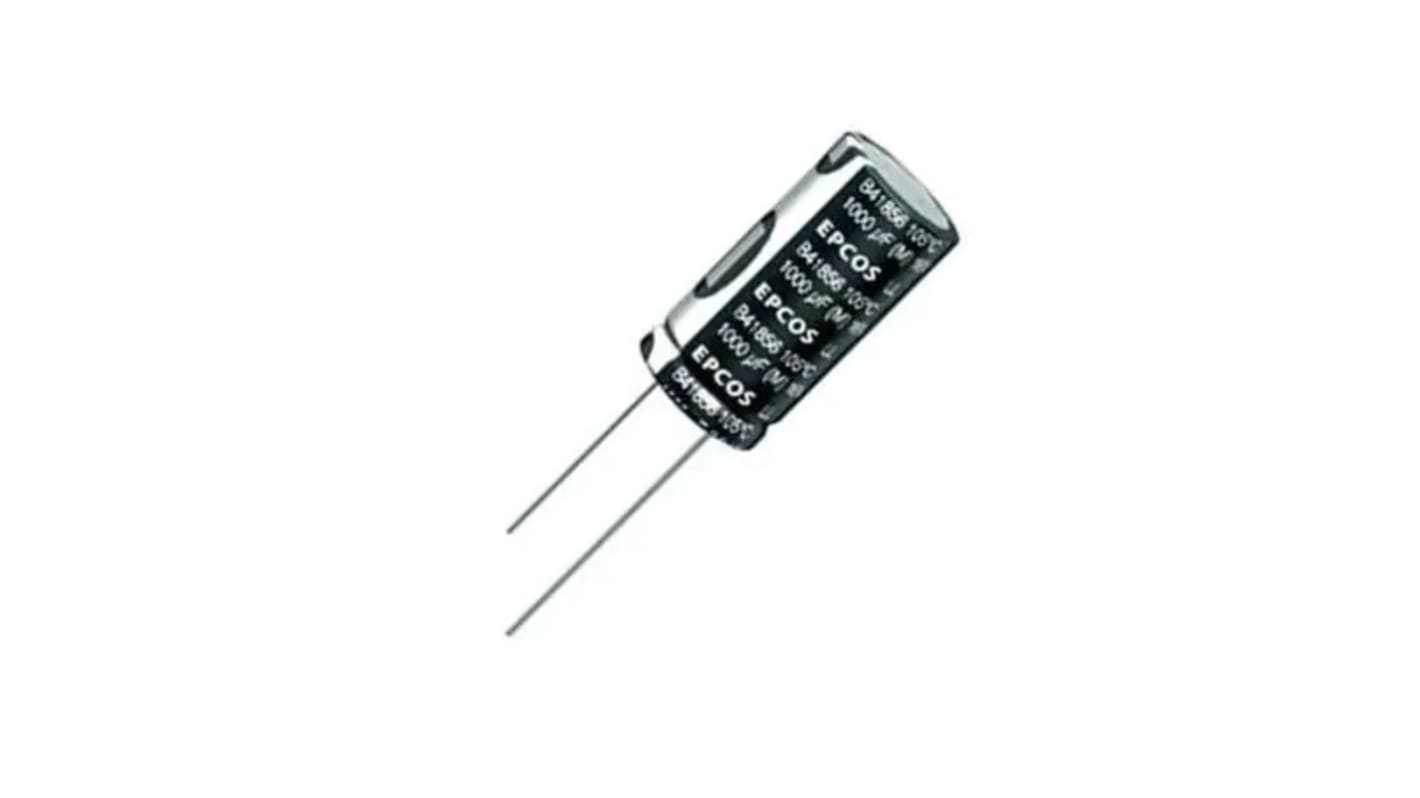 EPCOS B41856, THT Aluminium-Elektrolyt Kondensator 220μF / 50V dc, Ø 10mm x 16mm, bis 105°C