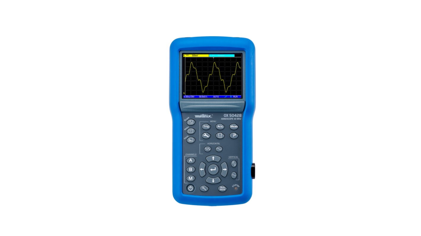 Oscilloscope Portable Metrix série OX, 40MHz, Etalonné RS