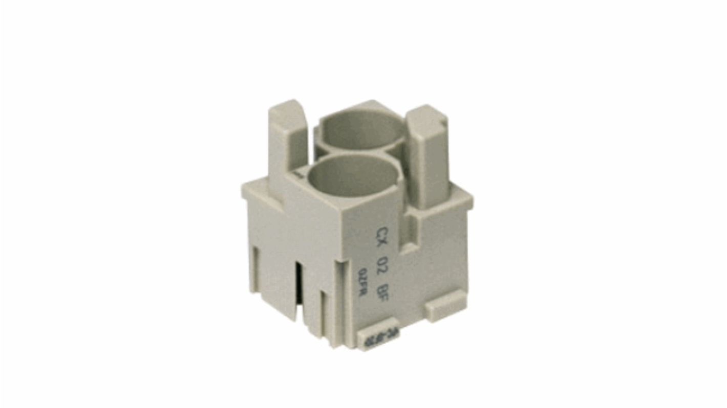 Inserto de conector de potencia ILME Hembra, serie MIXO