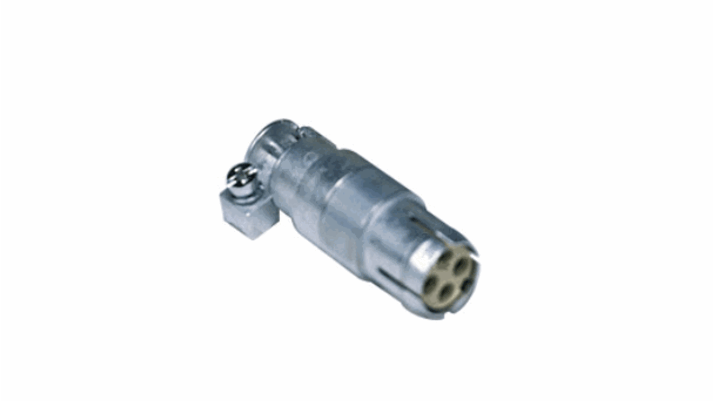 Insert modulaire coaxial ILME série MIXO, 4 contacts , 10A, Femelle