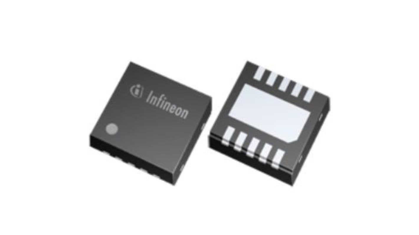 Infineon ITS42K5DLDFXUMA1 2 csatornás Teljesítménykapcsoló IC, Tápoldali