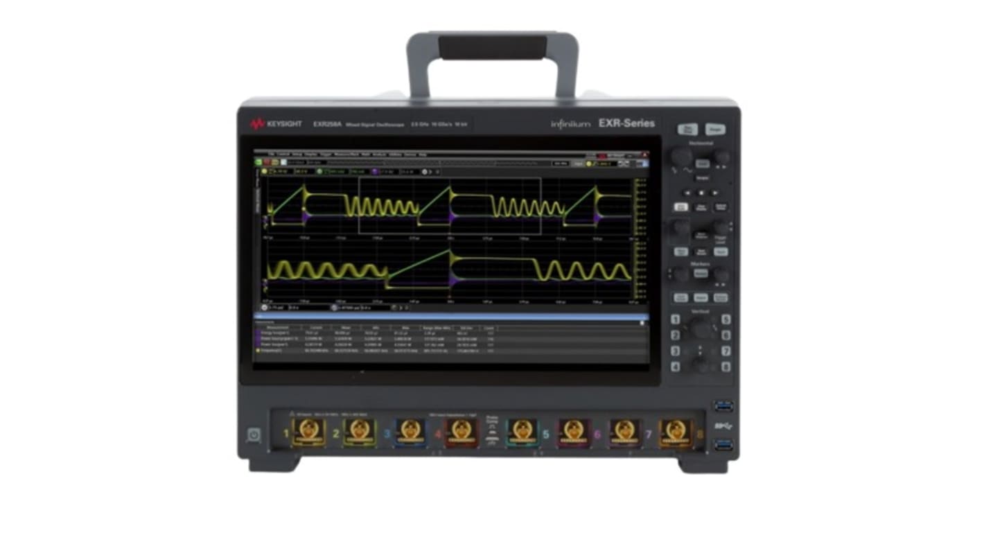 Keysight Technologies EXR054A EXR Series Analogue Bench Oscilloscope, 4 Analogue Channels, 2.5GHz