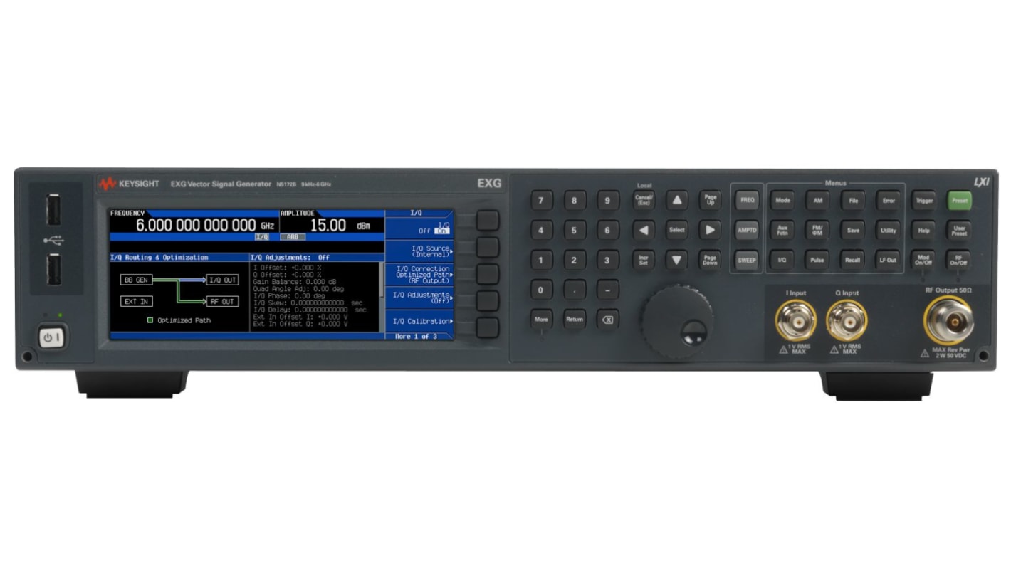 Keysight + N5171B+N5171B-501 HF-Signalgenerator 9kHz → 1GHz, Auflösung 0.001Hz