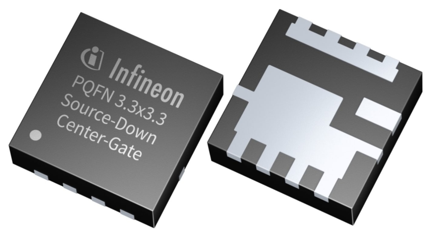 MOSFET Infineon, canale N, 298 A, PQFN 3 x 3, Montaggio superficiale
