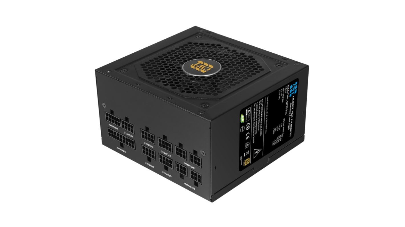 RS PRO 850W PC Power Supply, 100 → 240V ac Input, 5 → 12V dc Output RS