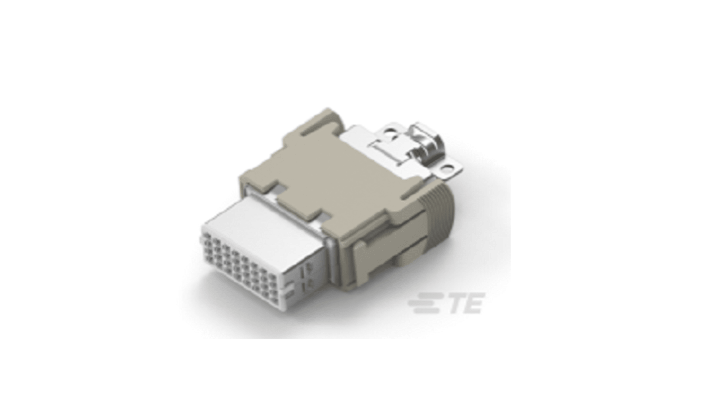 TE Connectivity Heavy Duty Power Connector, 2.2A, Female, HDC HMN Series, 32 Contacts