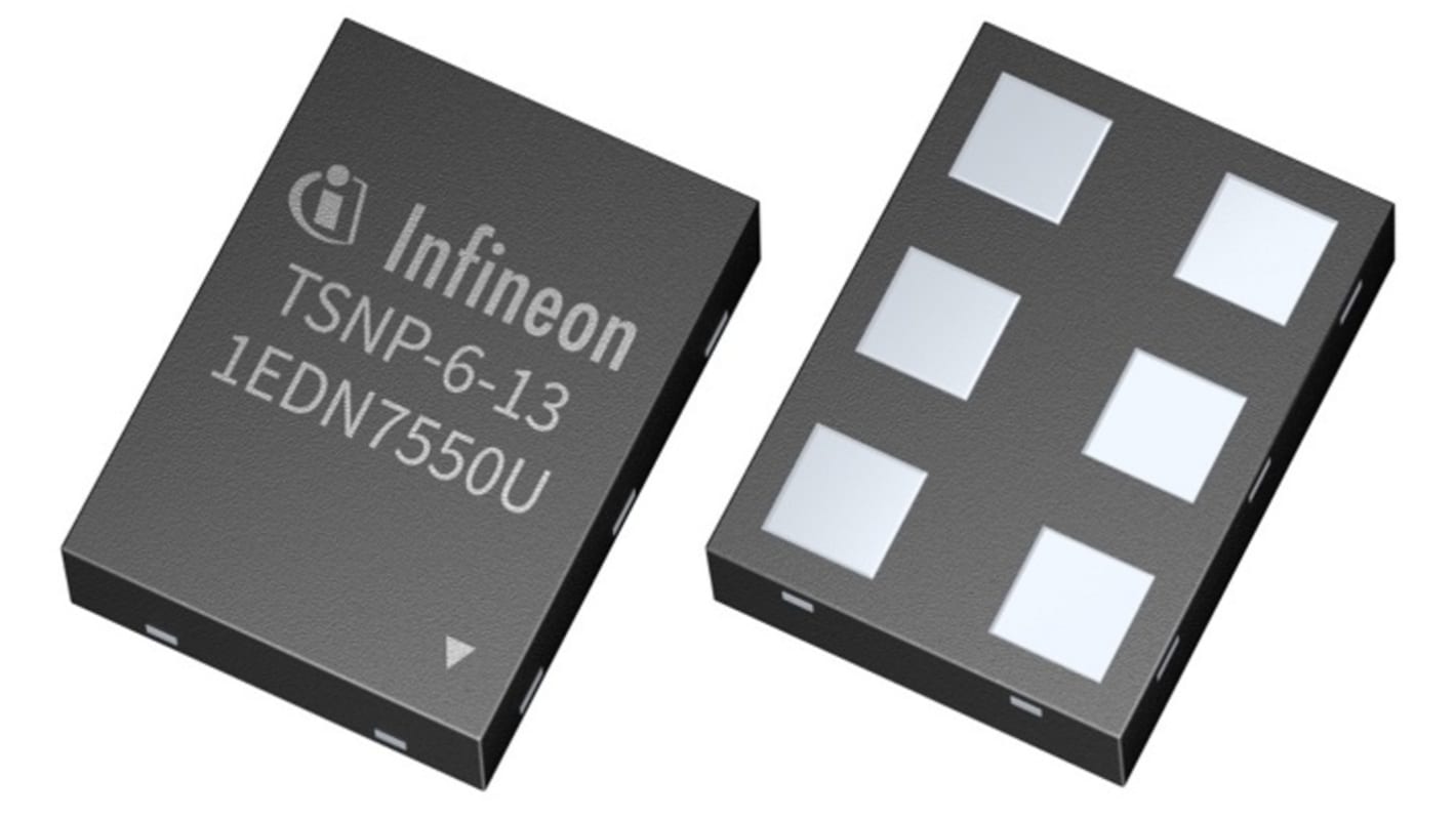 Infineon 1EDN7550UXTSA1, 4 A, 20V 6-Pin, PG-TSNP-6