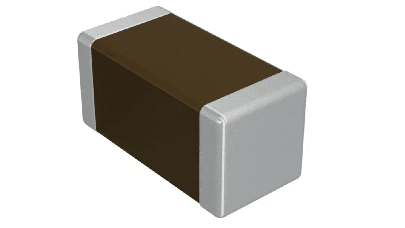 Condensateur céramique multicouche MLCC,  CMS, 2.2nF, 250V c.c., diélectrique : X7R