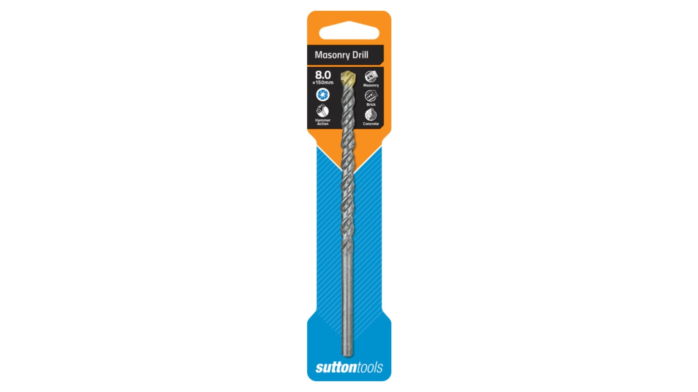 Sutton Tools HSS, 16mm Diameter, 150 mm Overall