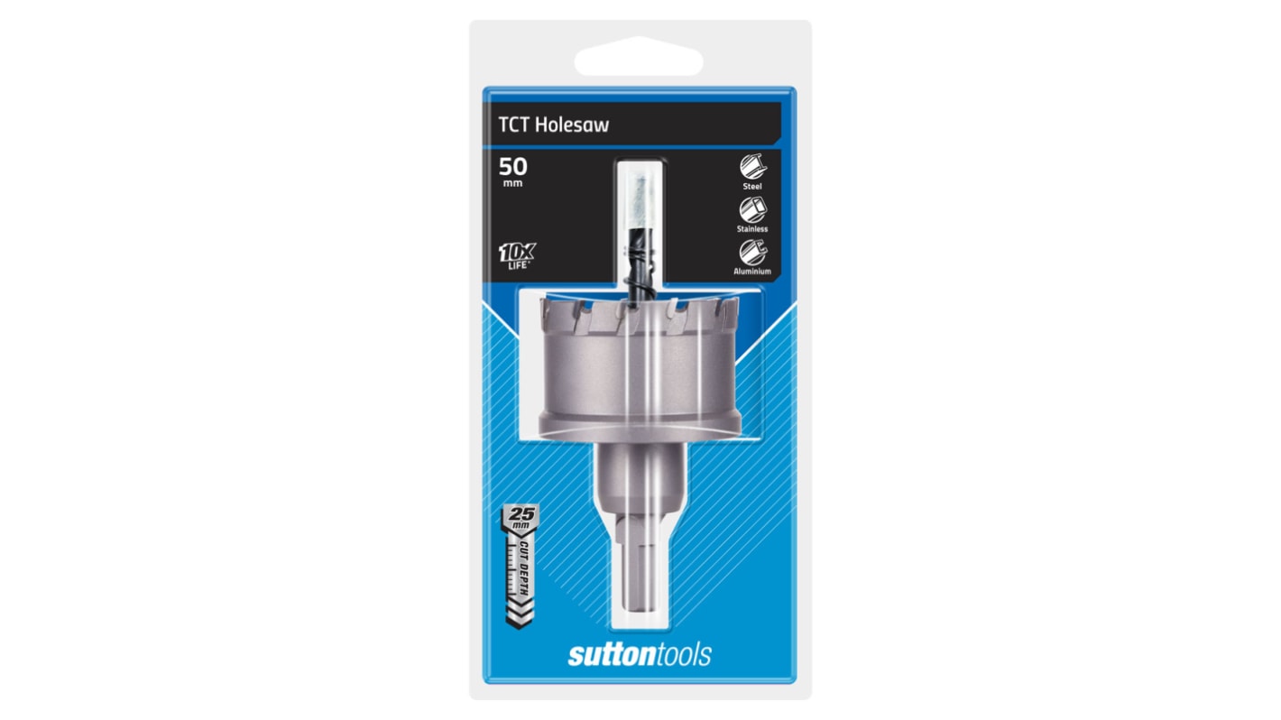 Sutton Tools Tungsten Carbide Tipped 50mm Hole Saw