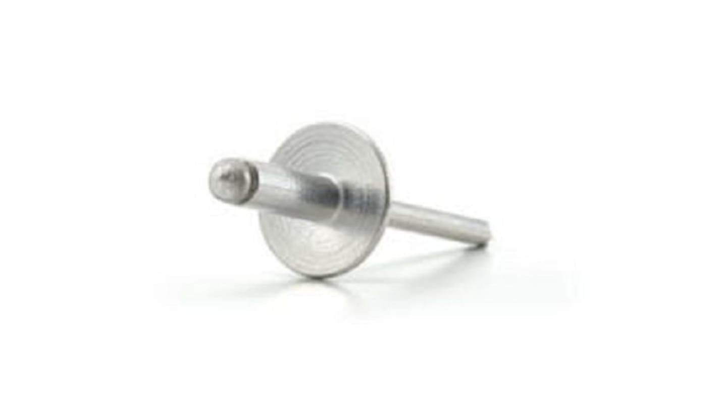 Rivet Aveugle Aluminium, diamètre 1.22mm, longueur 12.2mm