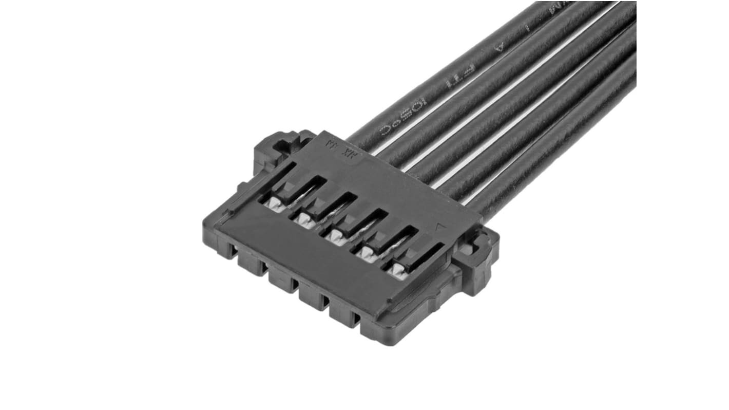 Conjunto de cables Molex Pico-Lock 219656, Con A: Hembra, 5 vías, Con B: Hembra, 5 vías, paso 2mm