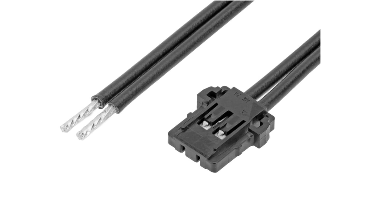 Conjunto de cables Molex Pico-Lock 219657, Con A: Hembra, 2 vías, paso 2mm