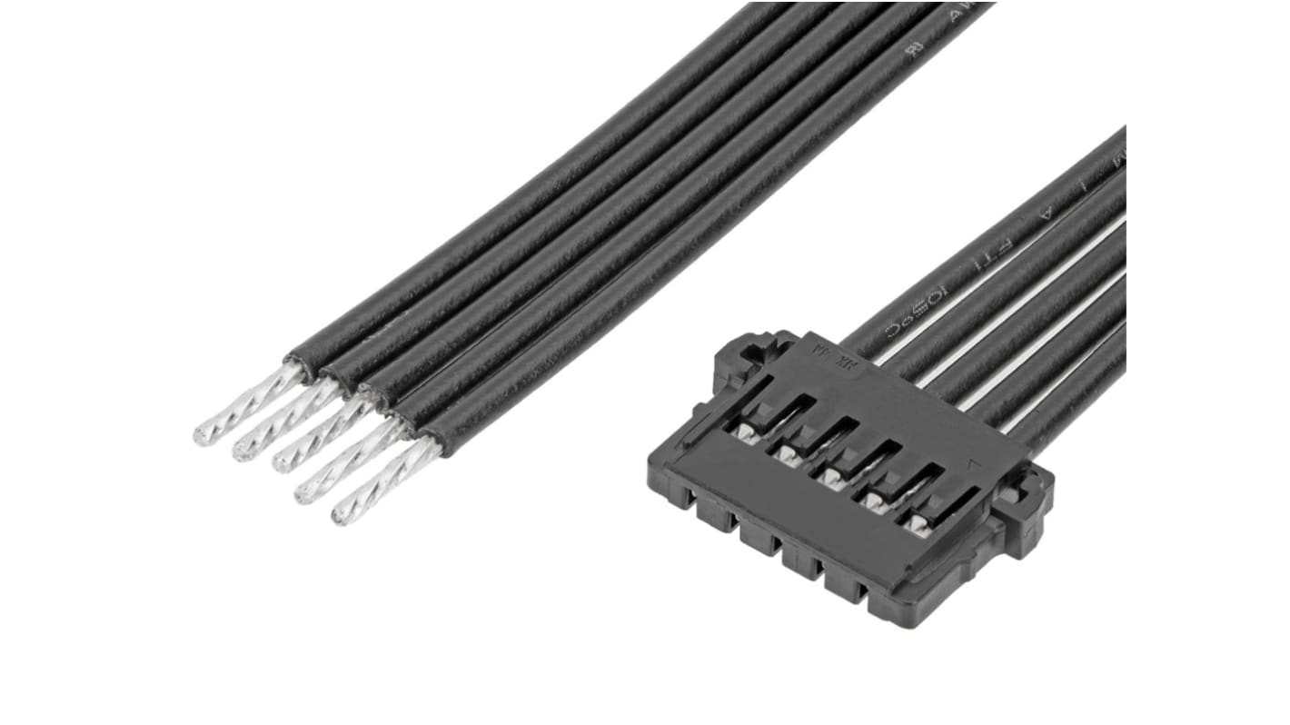 Conjunto de cables Molex Pico-Lock 219657, Con A: Hembra, 5 vías, paso 2mm