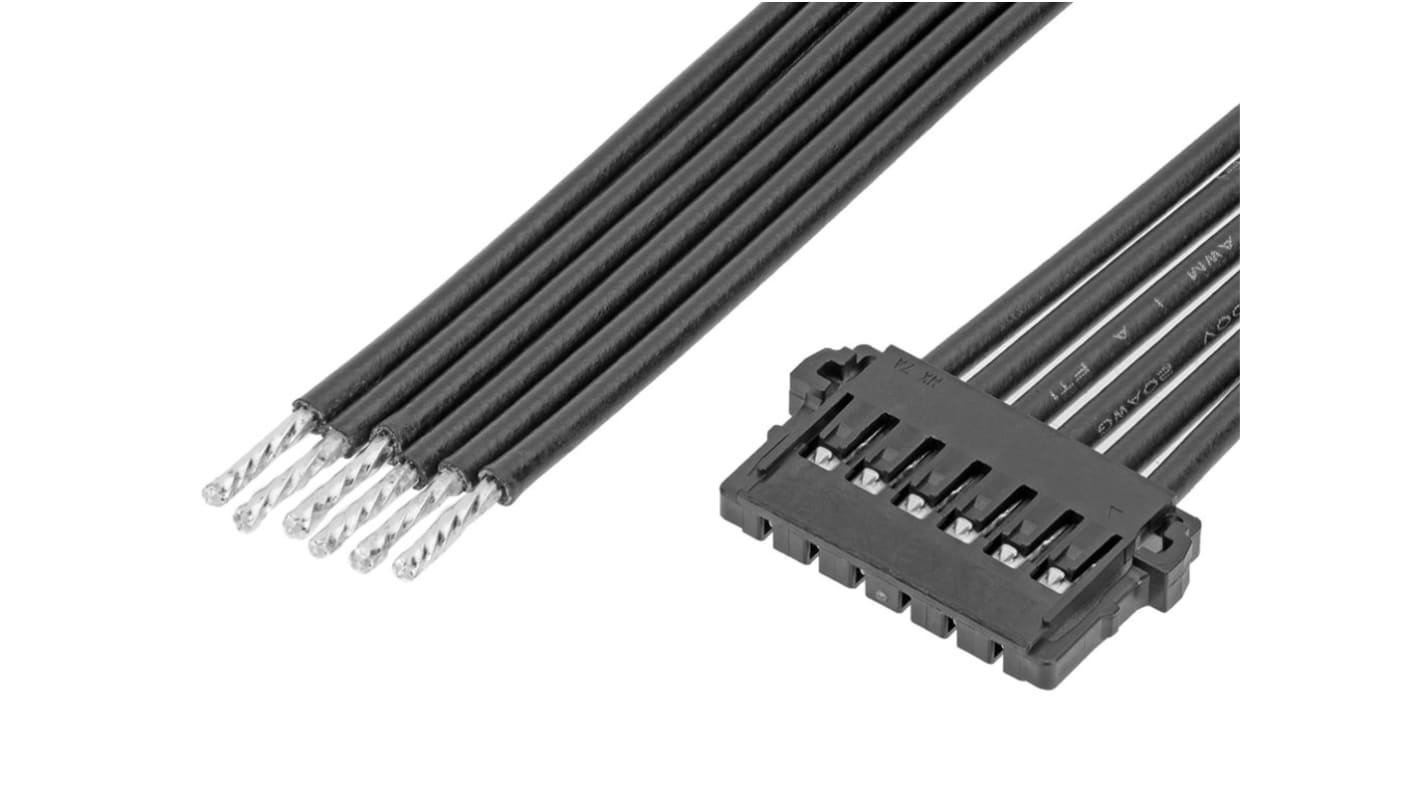 Conjunto de cables Molex Pico-Lock 219657, Con A: Hembra, 6 vías, paso 2mm