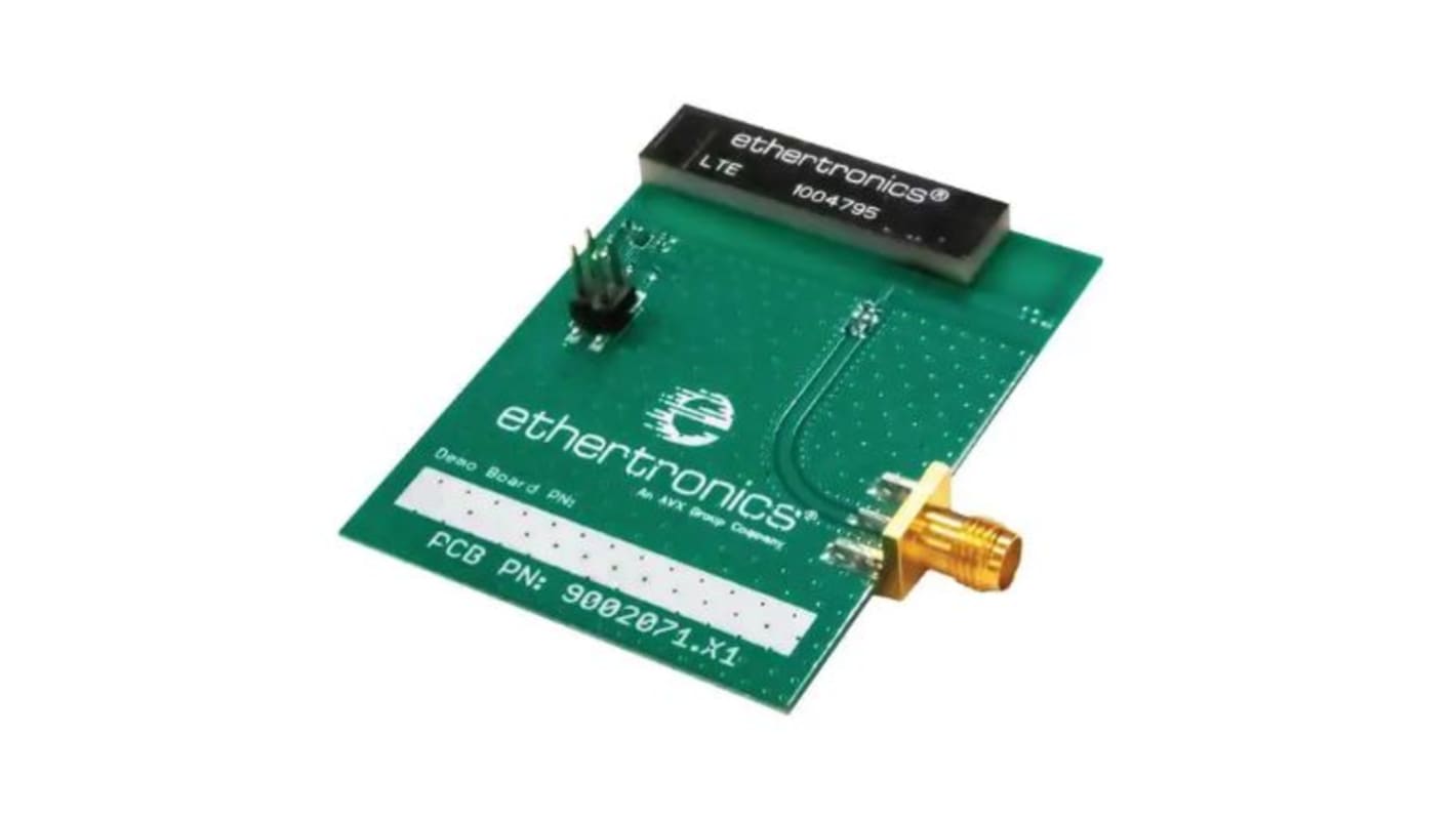 AVX Evaluation Board 1004795 with EC646 KYOCERA LTE Evaluation Board for Cellular HeadHeadsets, Embedded design Circuit