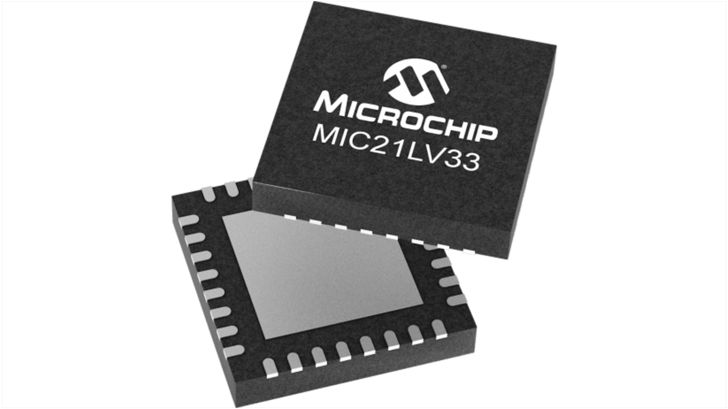 Microchip PWMコントローラ IC, 32-Pin VQFN