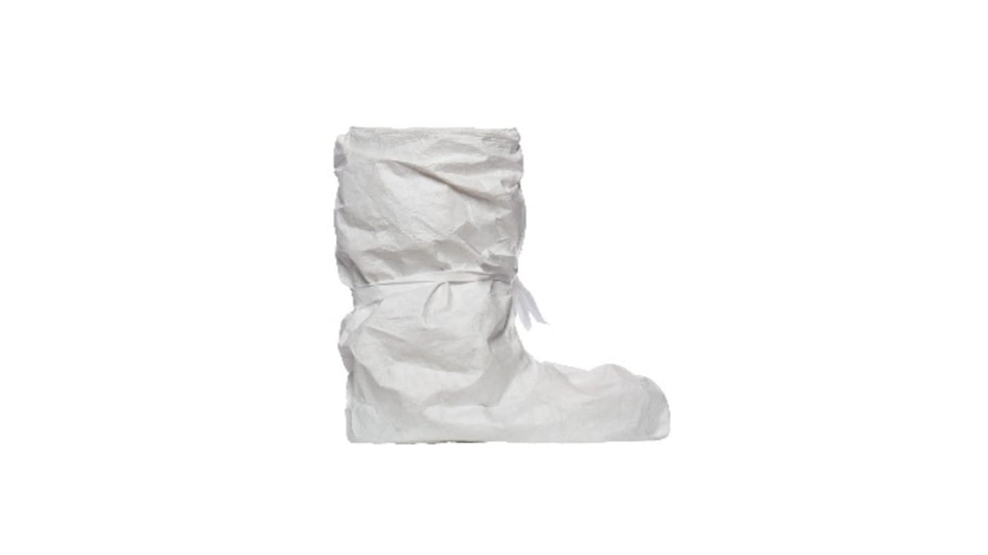 DuPont White Anti-Slip Over Shoe Cover, One Size, For Use In Food, Hygiene, Industrial, Pharmaceuticals