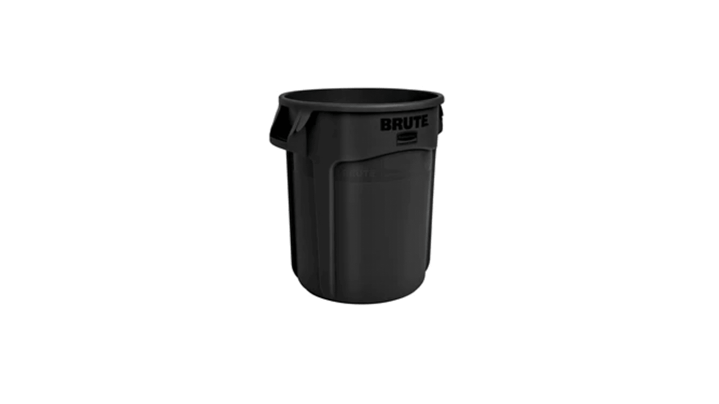 Rubbermaid Commercial Products BRUTE 208L Black PE Waste Bin