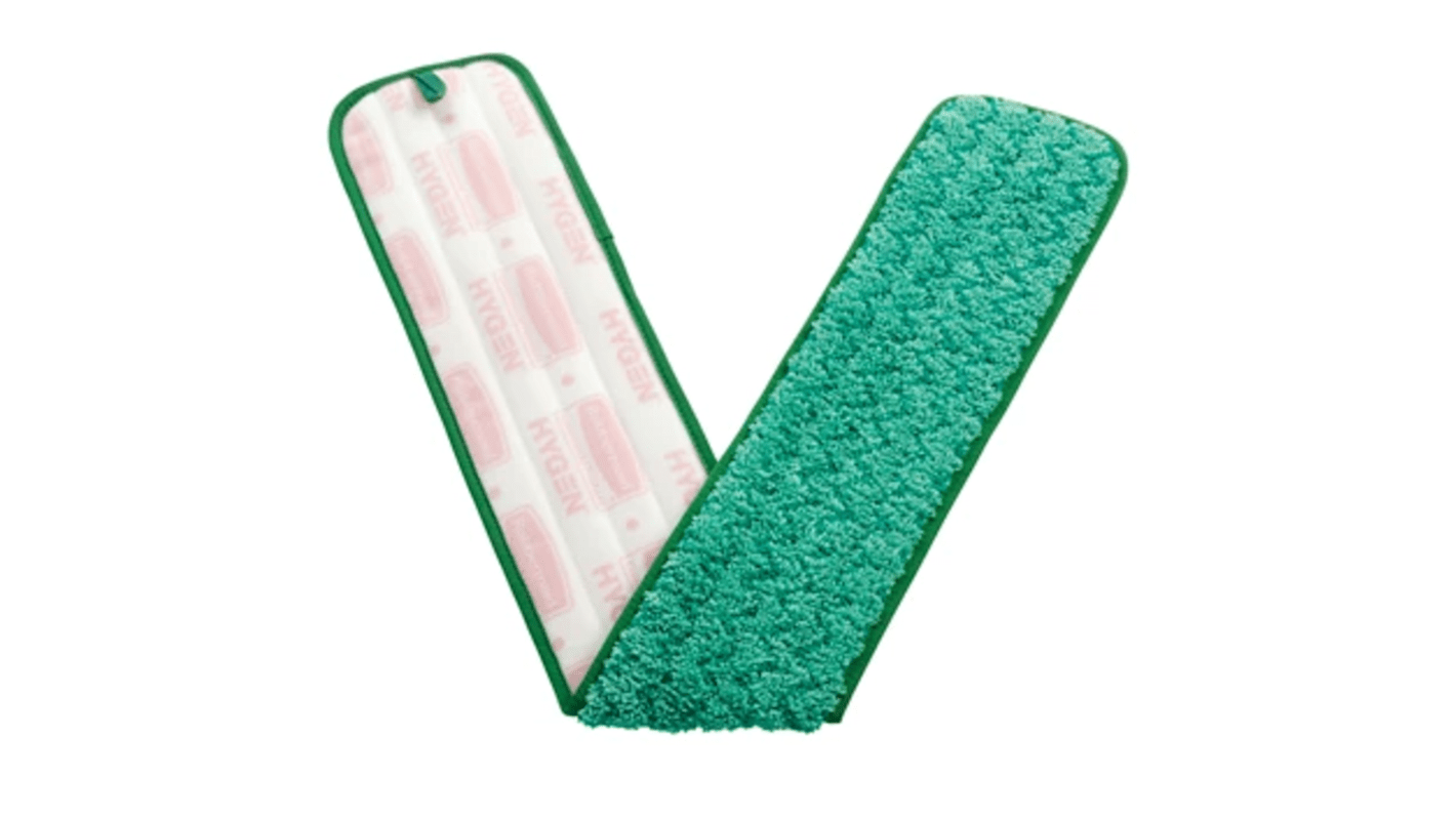 FGQ43600GR00 HYGEN 910mm Green Microfibre Mop Head RS