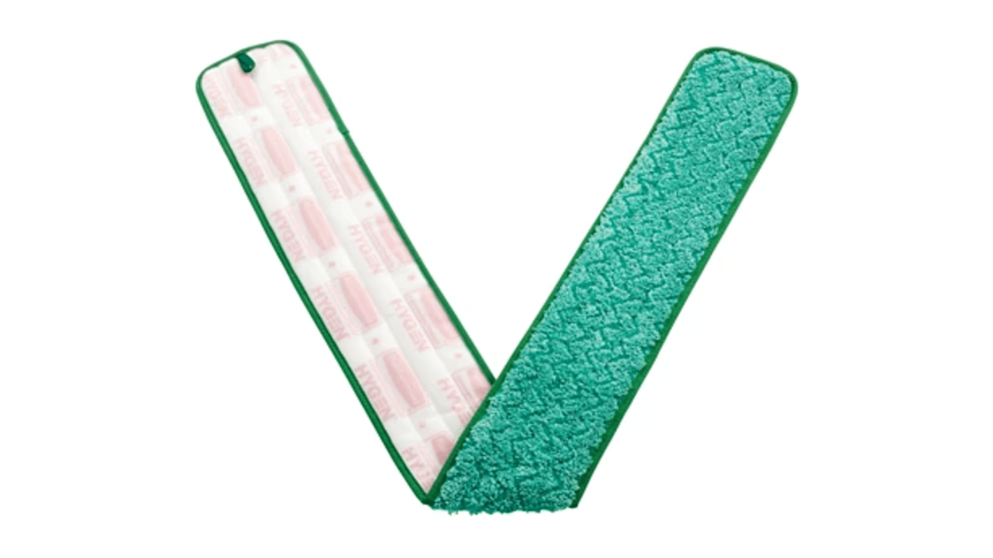 HYGEN 1220mm Green Microfibre Mop Head