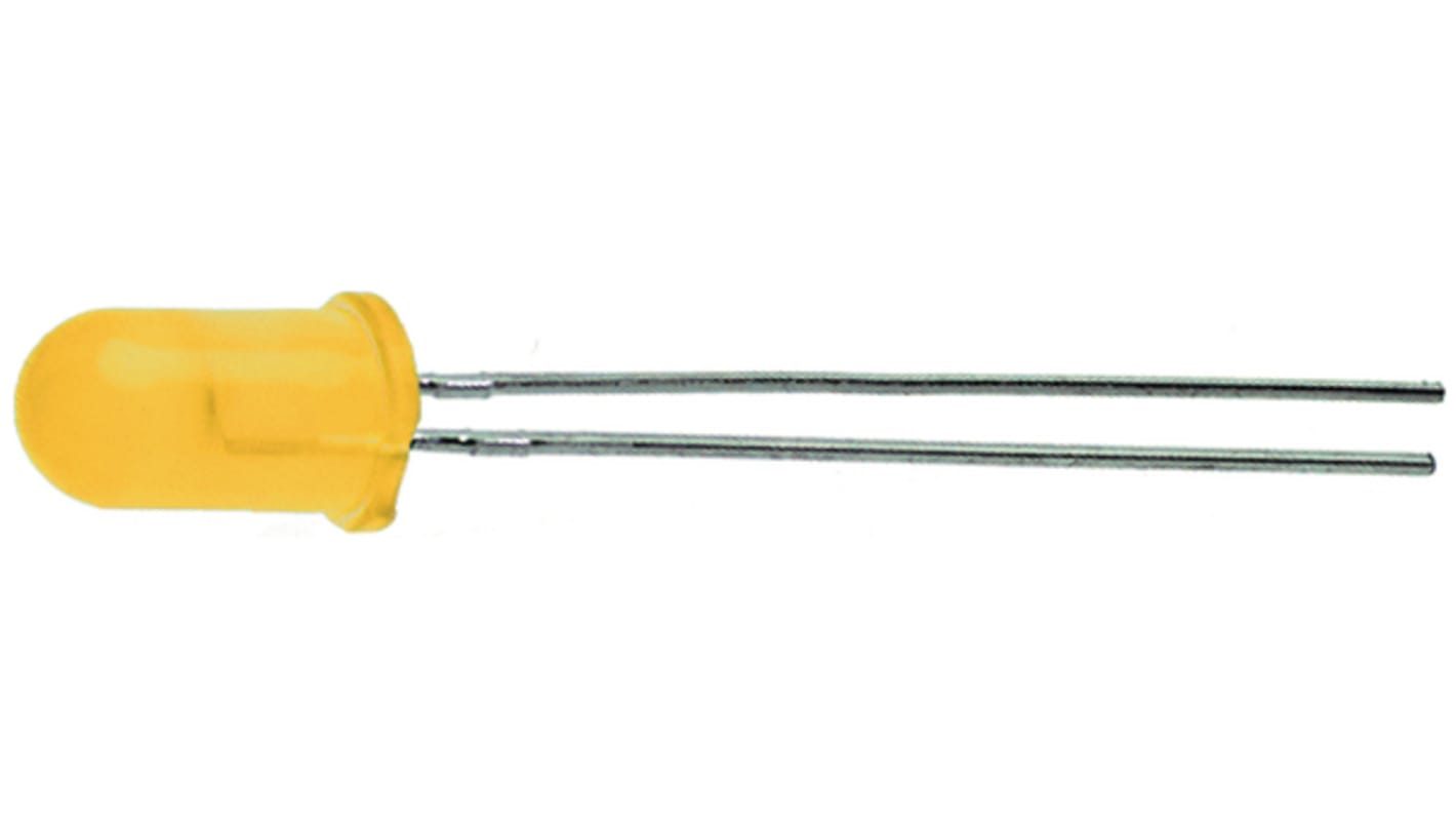 LED Jaune, Traversant, T1 3/4 (5 mm)