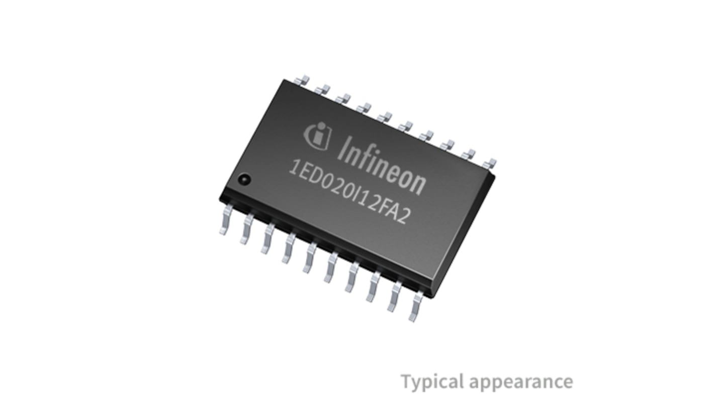 IGBT meghajtó modul 1ED020I12FA2XUMA2 CMOS, 2 A, 20V, 16-tüskés, DSO-16