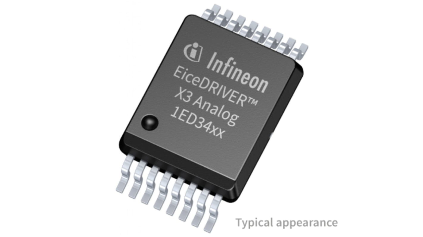Infineon 1ED3491MU12MXUMA1, 9 A, 6.5V 16-Pin, DSO-16