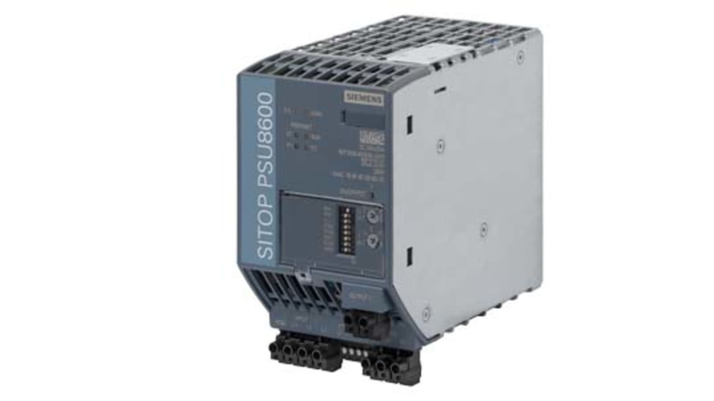 Siemens Kapcsolóüzemű tápegység, BE: 400 → 500V ac, 24V dc, 20A, 34W