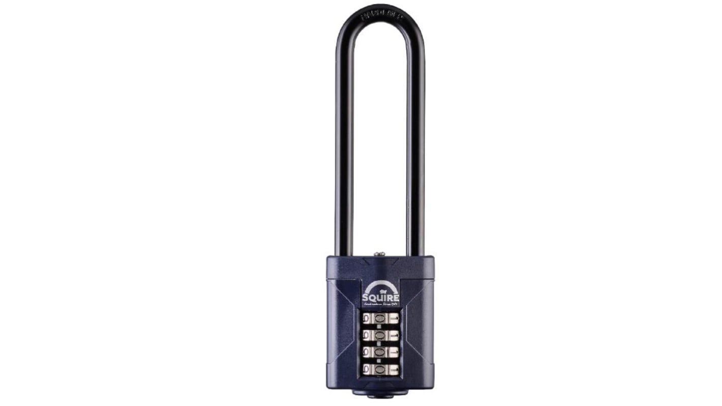 Squire Combination Weatherproof Combination Padlock, 8mm Shackle