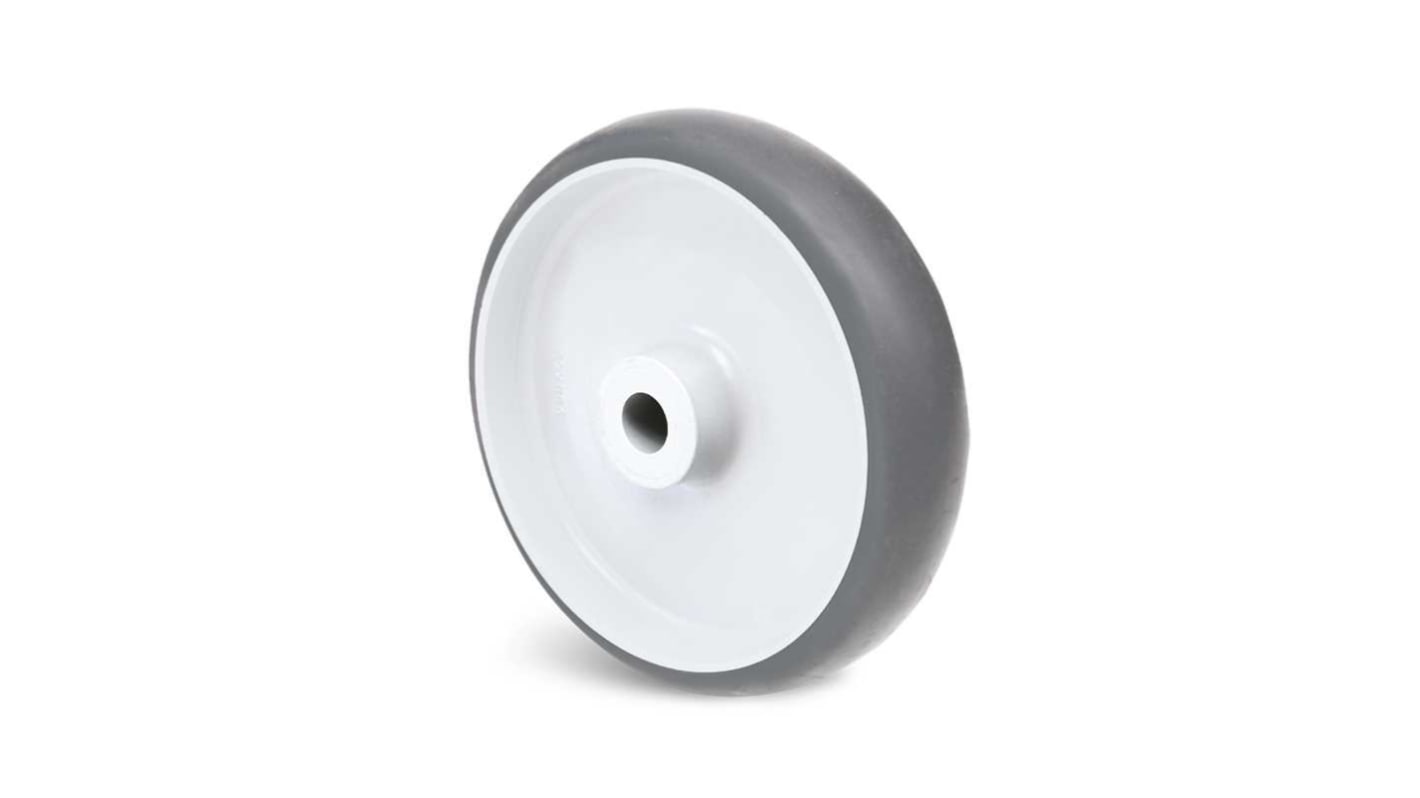 Guitel Grey Rubber 50mm Trolley Wheel, P