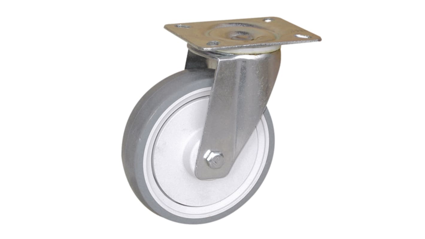 Guitel Hervieu Swivel Castor Wheel, 150kg Capacity, 100mm Wheel