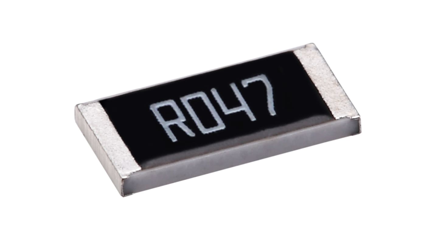 RS PRO 47Ω, 0402 (1005M) Thin Film Resistor 0.1% 0.06W