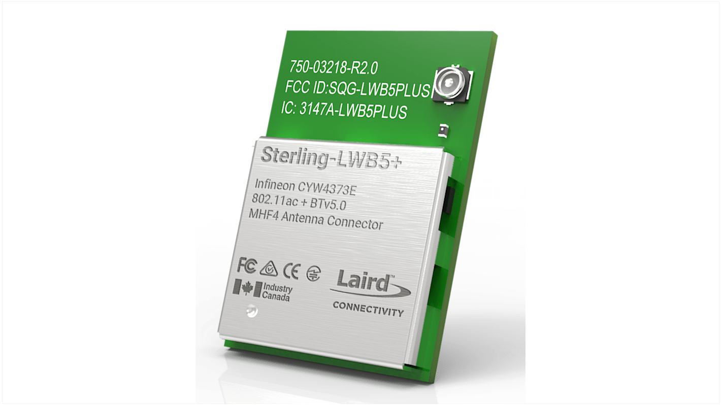 Módulo WiFi y Bluetooth Ezurio, 453-00046C, 802.11a, IEEE 802.11ac, IEEE 802.11b/g, IEEE 802.11n, Interfáz GPIO, PCM,