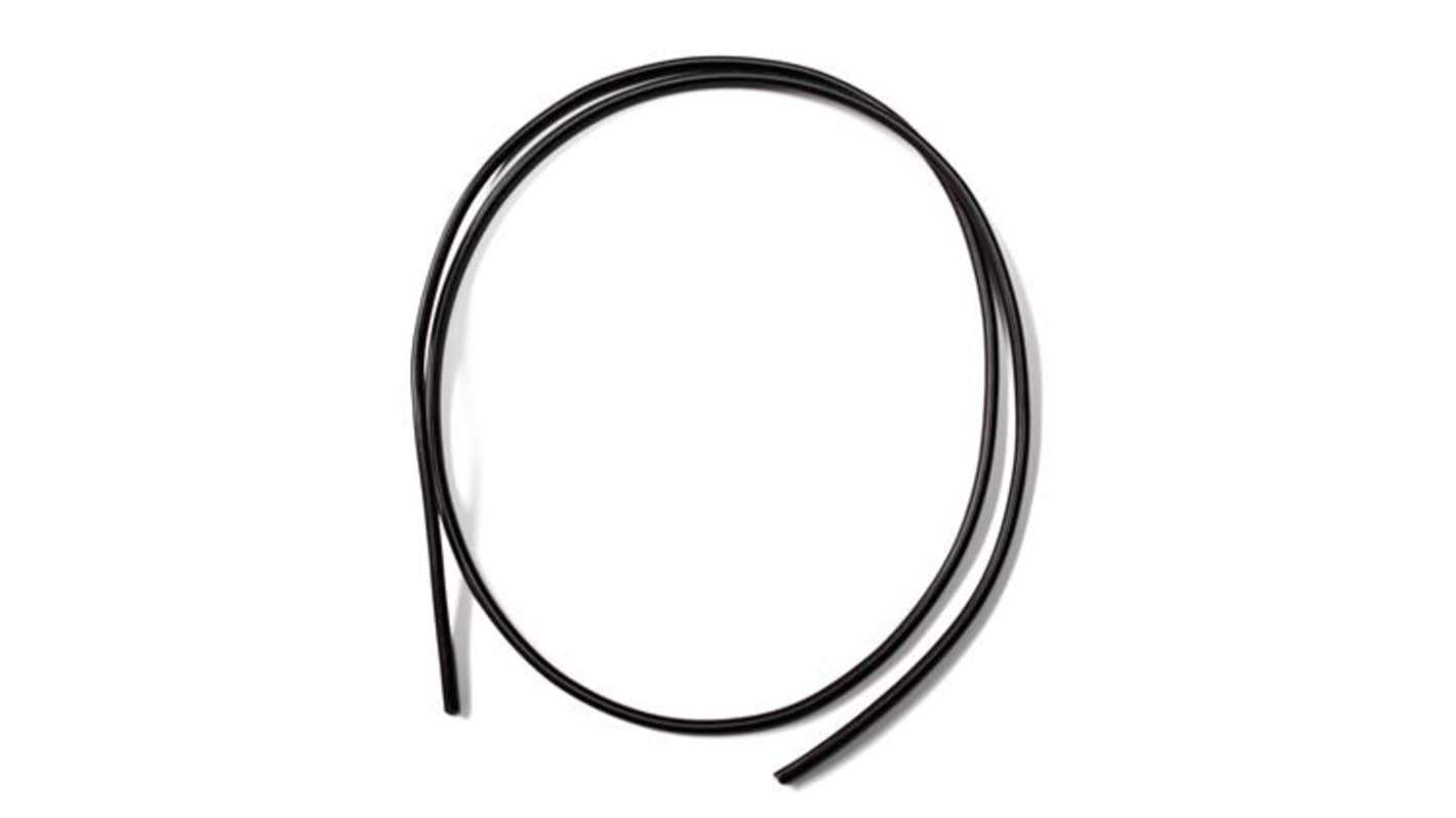 Mueller Electric Black 5.26 mm² Hook Up Wire, 14 AWG, 420/0.08 mm, 3.05m, Silicone Insulation