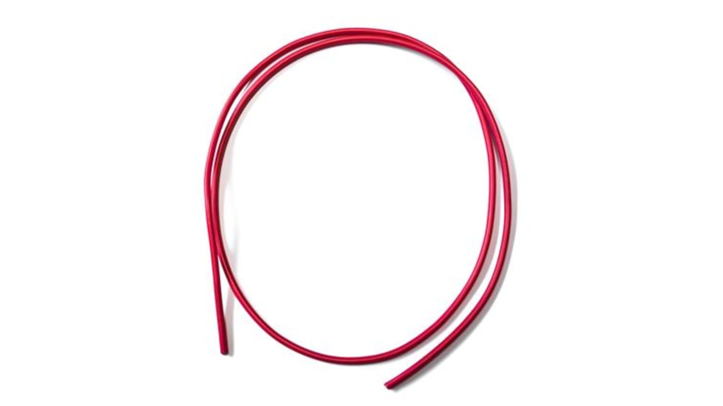 Mueller Electric Einzeladerleitung 2,08 mm², 14 AWG 3.05m Rot Silikon isoliert 420/0,08 mm Litzen