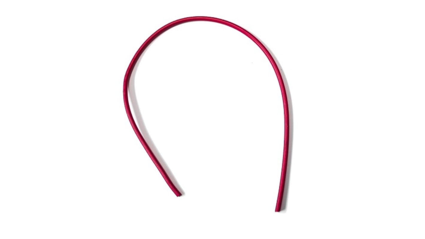 Mueller Electric Einzeladerleitung 0,82 mm², 18 AWG 3.05m Rot Silikon isoliert 7/59/0,05 mm Litzen