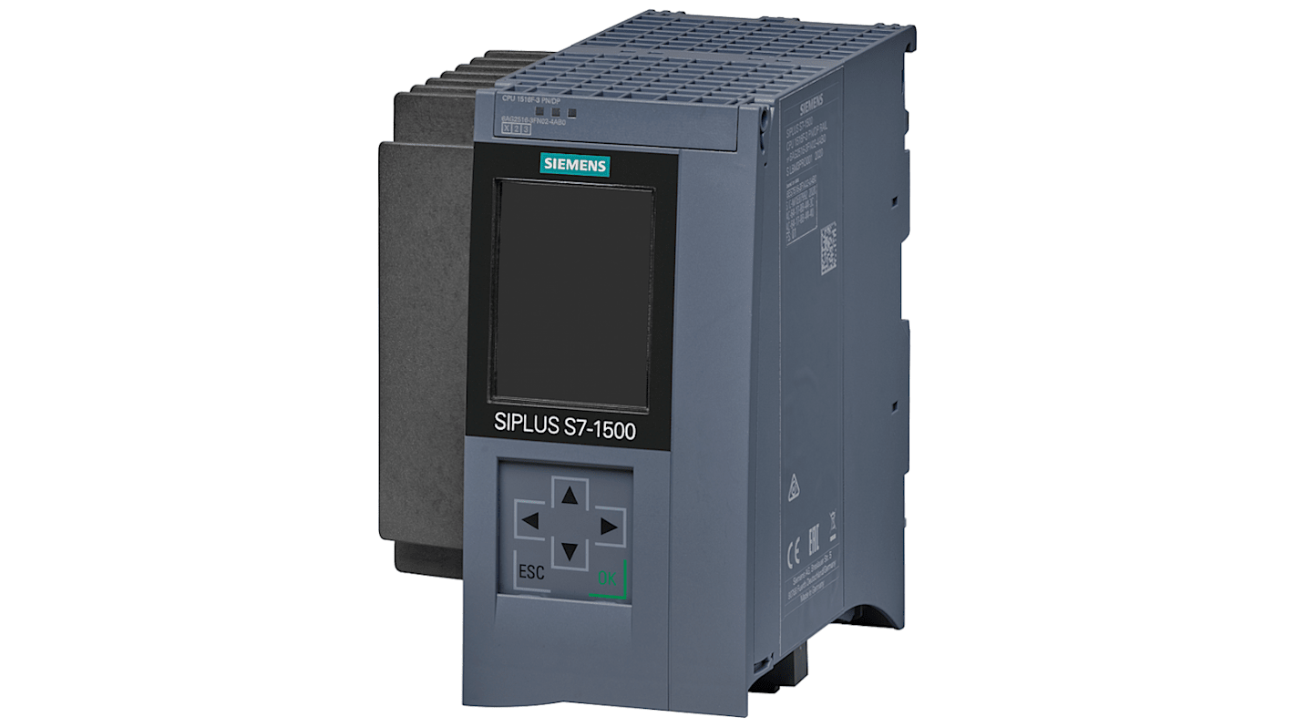 Siemens SIPLUS S7-1500 Series PLC CPU for Use with SIPLUS S7-1500, CPU Output, 20-Input