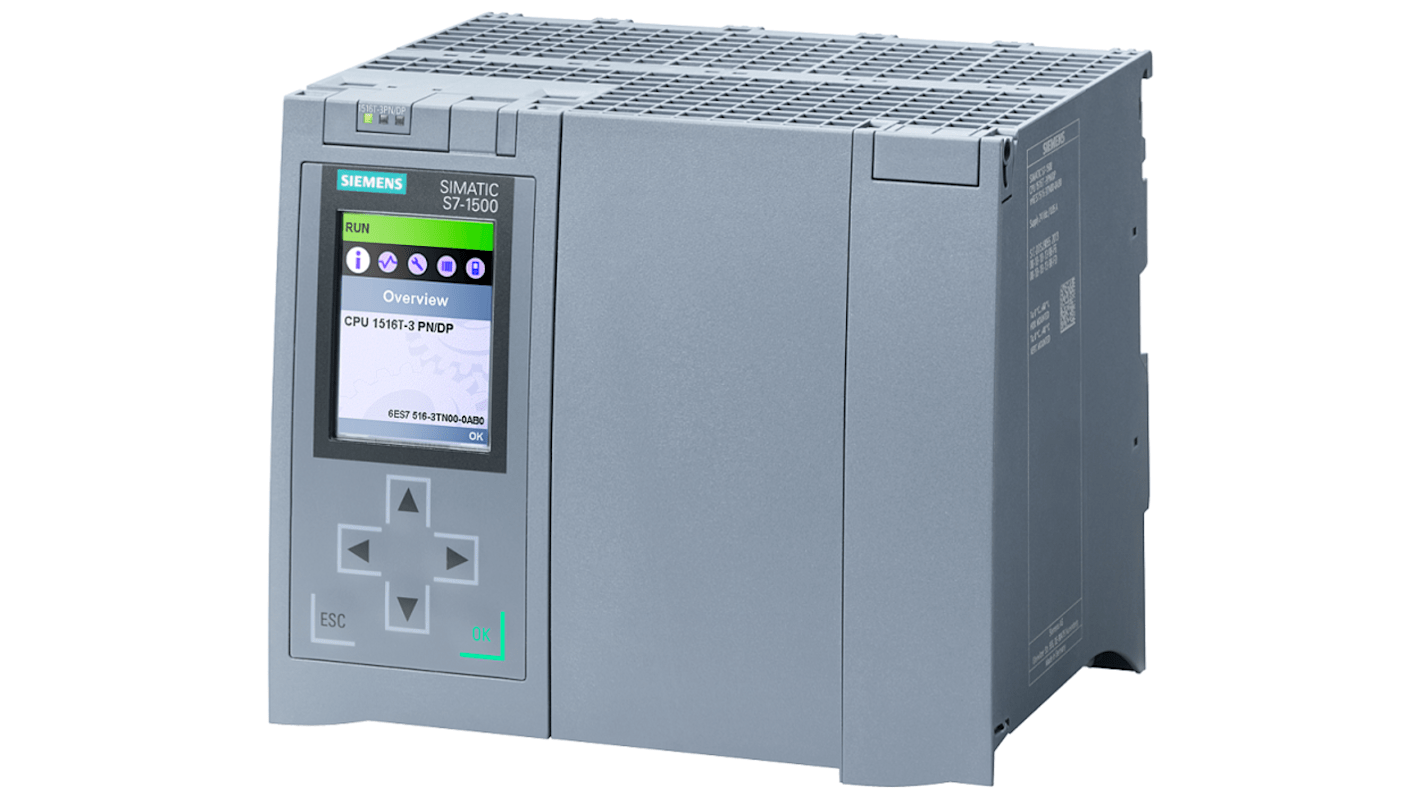 CPU PLC Siemens SIMATIC S7-1500T, ingressi: 20, uscite: 20, 24 V c.c.