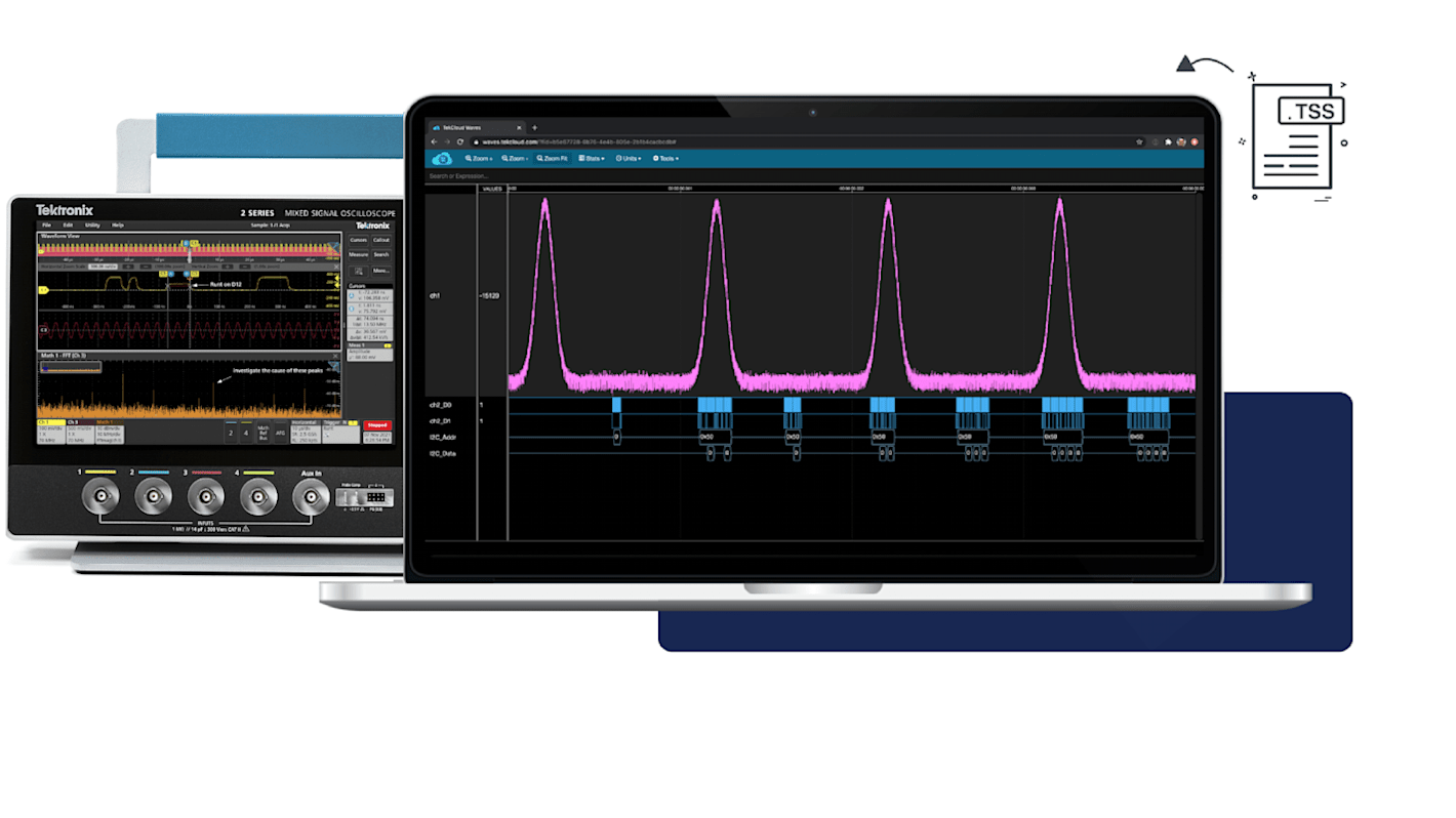 Tektronix Waveform Generator for Use with 2 Series MSO