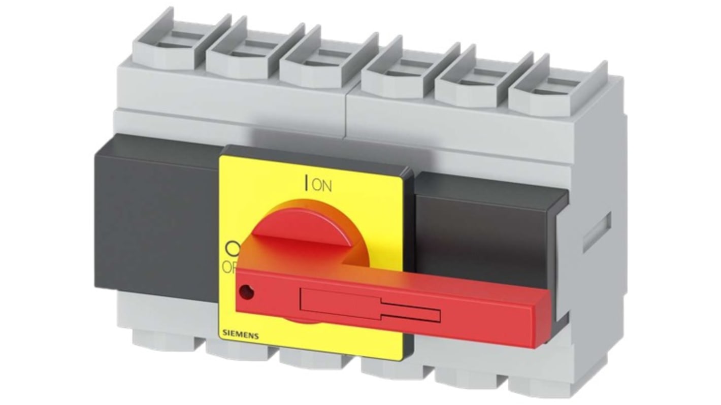 Siemens Switch Disconnector, 6 Pole, 160A Max Current, 160A Fuse Current