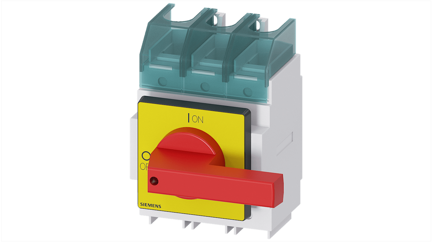 Siemens 3LD Trennschalter 3-polig, 160A, 160A, SENTRON Geschlossen, RK5 Sicherungsgröße