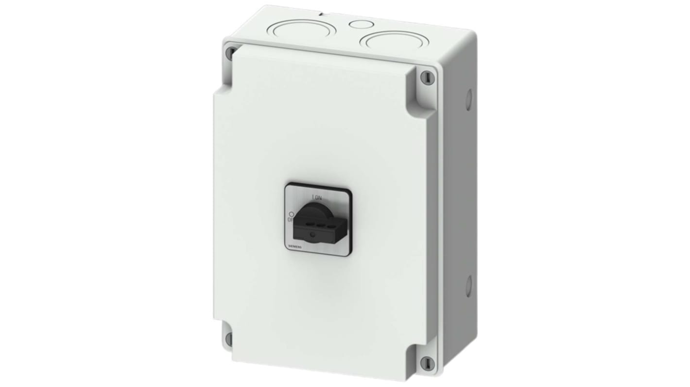 Sezionatore con interruttore Siemens 3LD2586-5VD21, corrente max 63A Integrato, 6, fusibile RK5 SENTRON 3LD