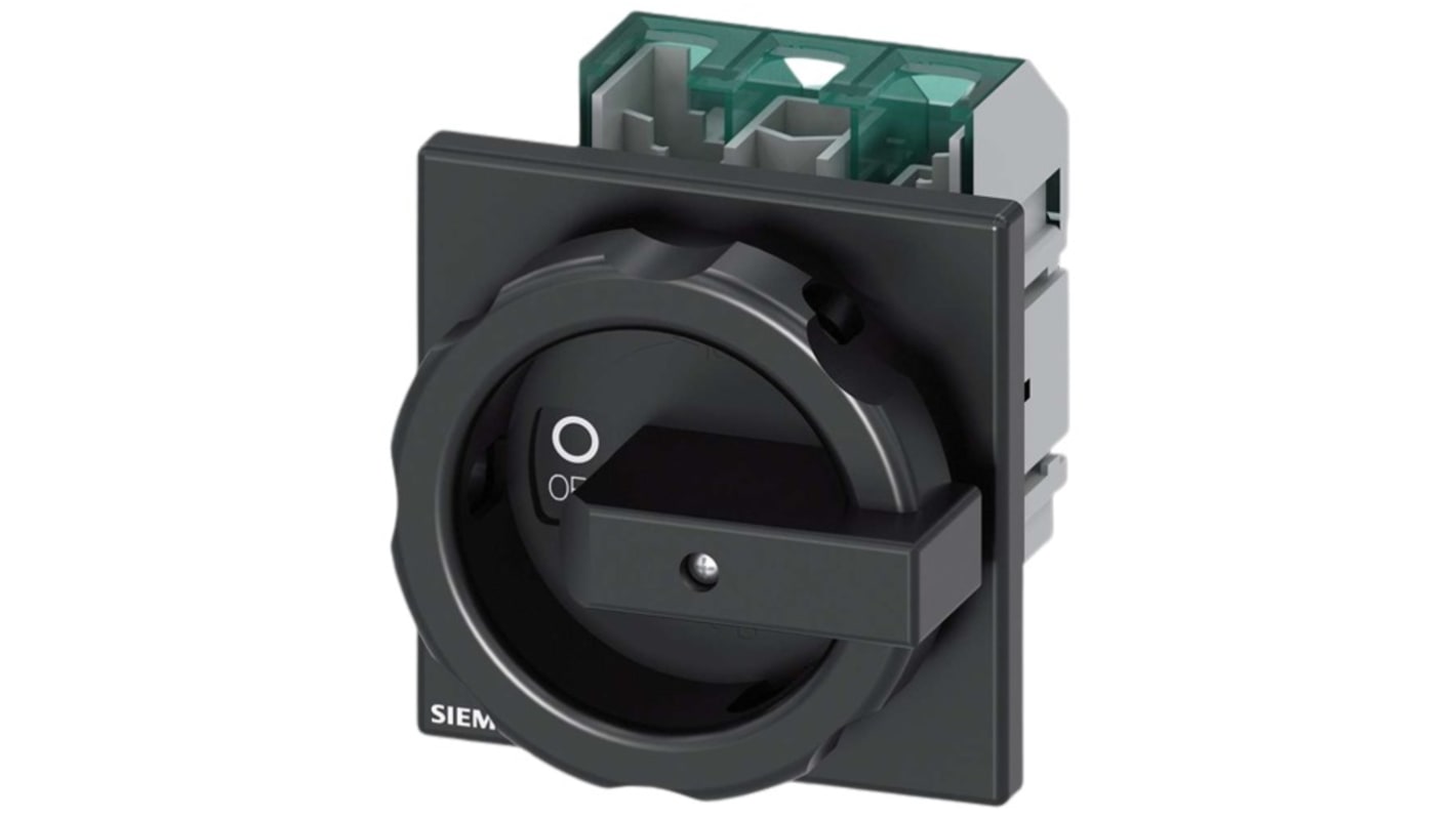 Sezionatore con interruttore Siemens 3LD5020-0TK11, corrente max 32A Integrato, 3, fusibile , fusibile Classe CC,