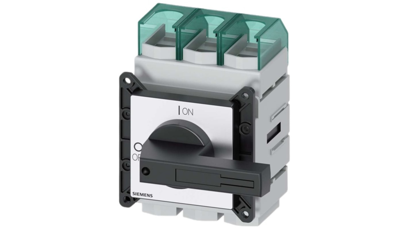 Sezionatore con interruttore Siemens 3LD5420-0TK11, corrente max 100A Integrato, 3, fusibile Classe J SENTRON 3LD5