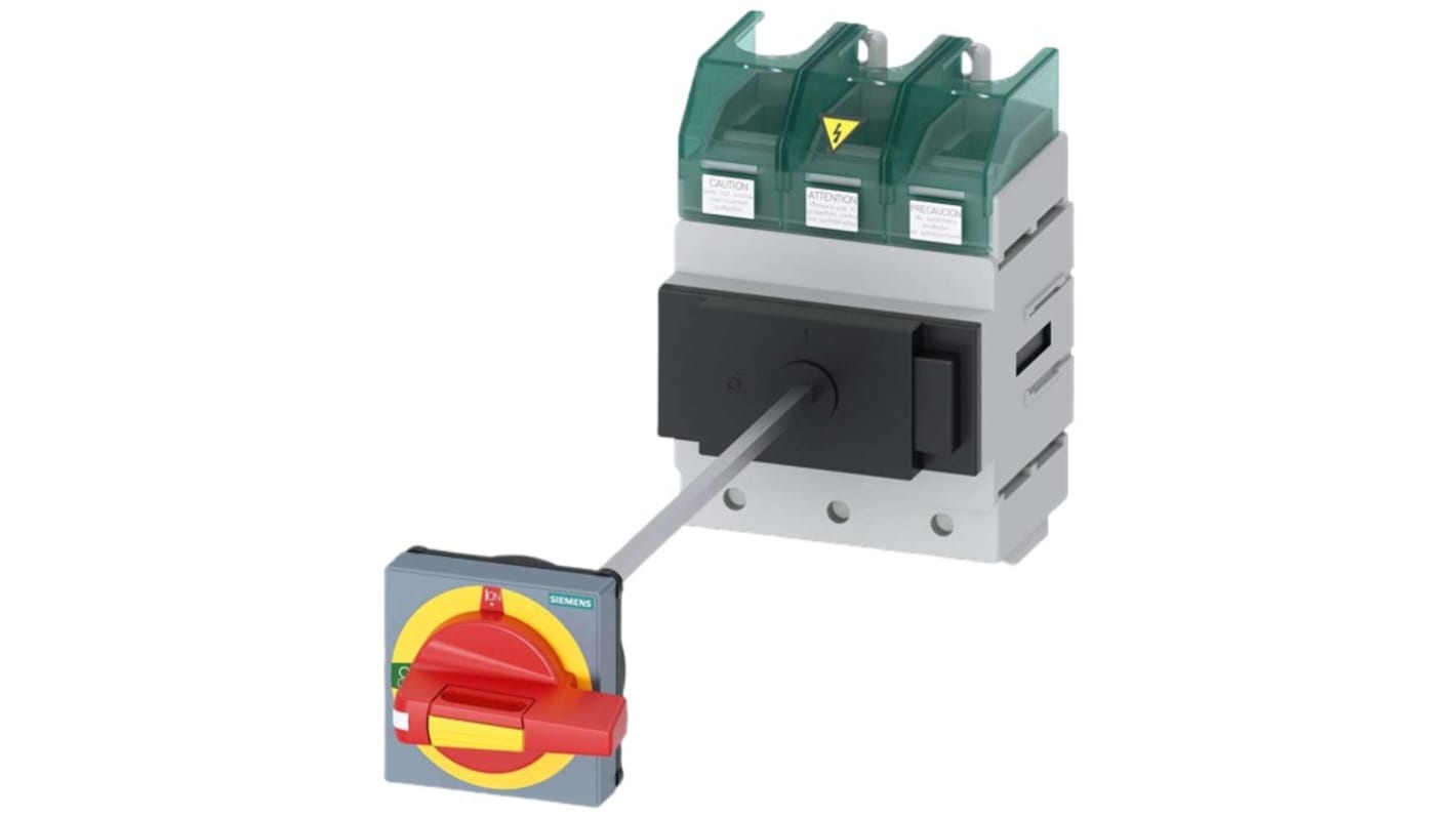 Siemens Switch Disconnector, 3 Pole, 125A Max Current, 125A Fuse Current