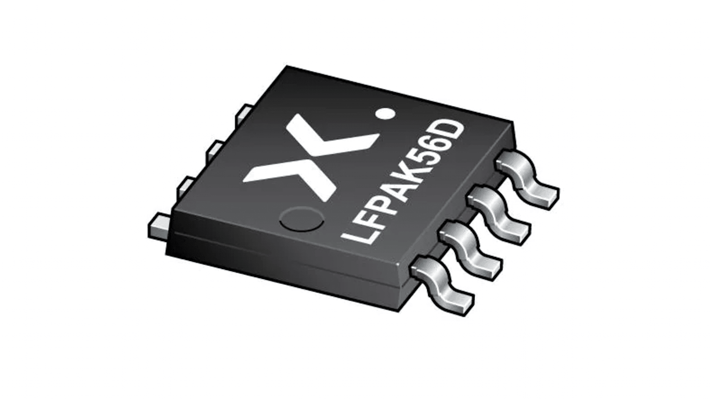 MOSFET, 2 elem/chip, 42 A, 40 V, 8-tüskés, LFPAK56D