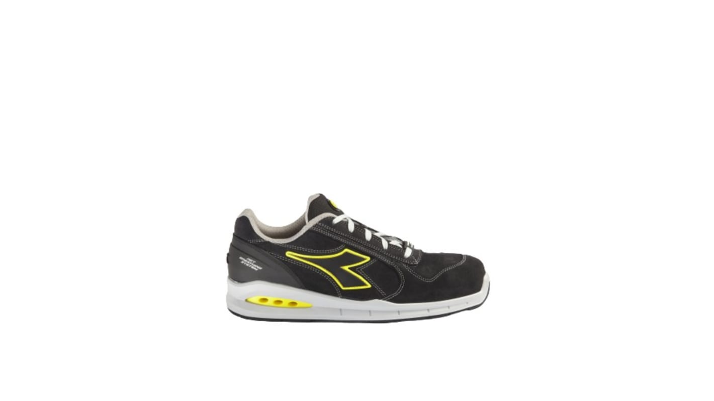 Scarpe sportive antinfortunistiche Diadora Utility RUN NET AIRBOX LOW S3 SRC, , Unisex tg. 40, col. Nero, con puntale